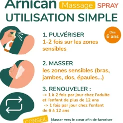 Arnican huile de massage Cooper