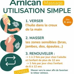 Arnican huile de massage Cooper