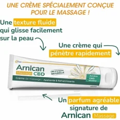 Arnican Massage CBD Crème de massage Cooper - tube de 60ml