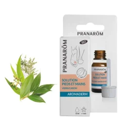 Aromaderm Lotion pieds et mains Pranarôm - flacon de 10 ml