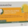 Aromaforce Pastille gorge goût miel-citron Pranarom - boîte de 24 pastilles