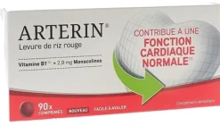 Arterin Levure de riz rouge - boîte de 90 comprimés