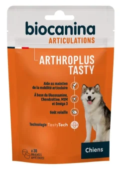 Arthroplus Tasty chiens Biocanina - sachet de 30 bouchées appétentes