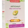 Artichaut Bio bien-être du foie Super Diet - boite de 20 ampoules de 10ml
