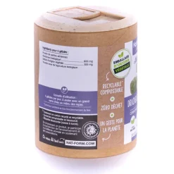 Artichaut Bio Ecoresponsable Nat&Form - boite de 200 gélules