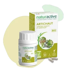 Artichaut bio Naturactive - boîte de 21 gélules