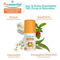 Articulations & Muscles Roller aux 14 huiles essentielles Puressentiel