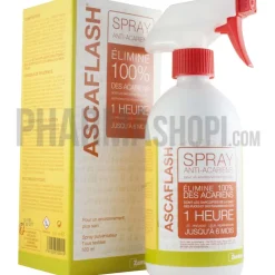 Ascaflash spray anti-acariens Zambon - spray pulvérisateur 500 ml