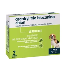 Ascatryl trio vermifuge Biocanina