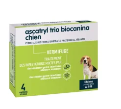 Ascatryl trio vermifuge Biocanina