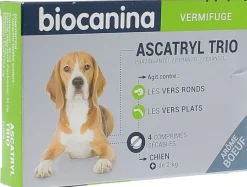 Ascatryl trio vermifuge Biocanina