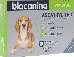 Ascatryl trio vermifuge Biocanina