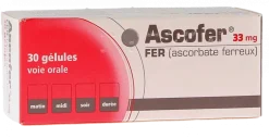 Ascofer 33 mg – 30 gélules