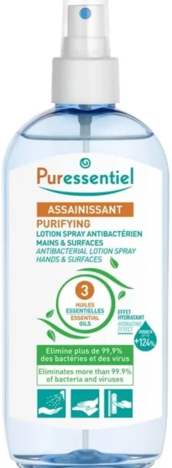 Assainissant Spray antibactérien mains et surfaces Puressentiel