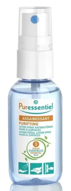 Assainissant Spray antibactérien mains et surfaces Puressentiel