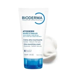Atoderm Crème ultra-nourrissante mains & ongles Bioderma - tube de 50 ml