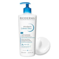 Atoderm Ultra crème nourrissante parfumée Bioderma - flacon-pompe de 500 ml
