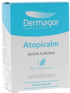 Atopicalm Savon surgras peaux sèches Dermagor - pain de 150 g