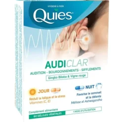 Audiclar jour/nuit Quies – 60 gélules