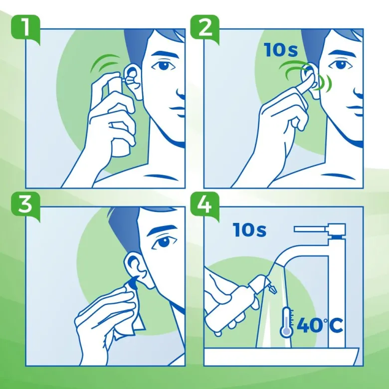 Audispray adultes hygiène de l'oreille - spray auriculaire 50 ml