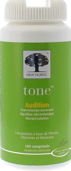 Audition Tone New Nordic - boîte de 180 comprimés