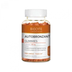 Autobronzant gummies Biocyte - pot de 60 gommes