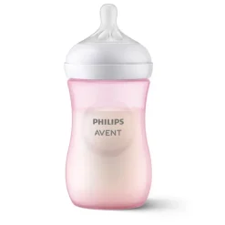Avent Natural Response biberon rose Philips - biberon de 260ml