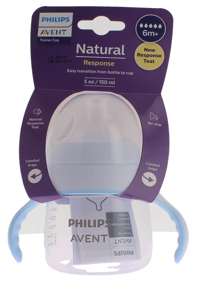 Avent natural response tasse d'apprentissage 6 mois et + Philips - tasse de 150ml