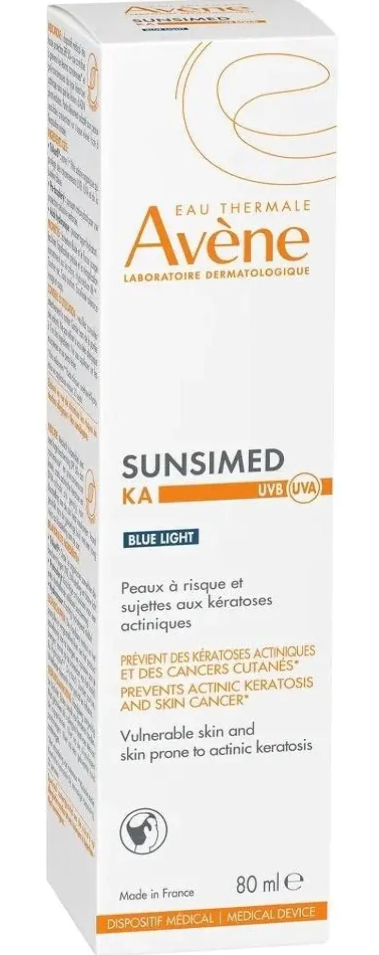 Avène SunsiMed KA SPF50+ – flacon-pompe 80 ml
