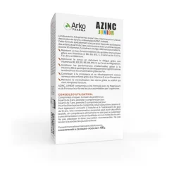 Azinc Forme et Vitalité Junior goût cola Arkopharma – 30 comprimés