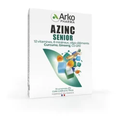 Azinc Senior Arkopharma - boite de 30 comprimés