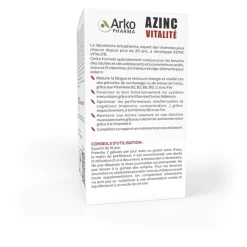 Azinc vitalité Arkopharma
