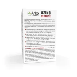 Azinc vitalité Arkopharma