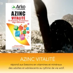 Azinc vitalité Arkopharma