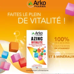 Azinc vitalité Arkopharma