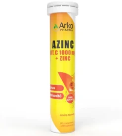 Azinc vit.c 1000mg + zinc Arkopharma - tube de 20 comprimés