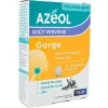 Azéol Gorge goût verveine Pileje - boîte de 30 comprimés à sucer