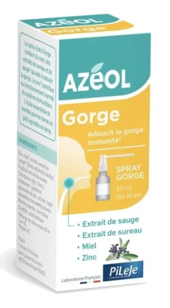 Azéol spray gorge Pileje - spray de 15ml
