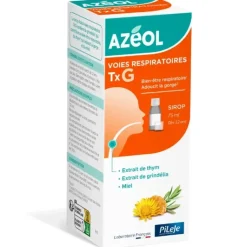 Azéol TxG sirop bien-être respiratoire Pileje - flacon de 75ml