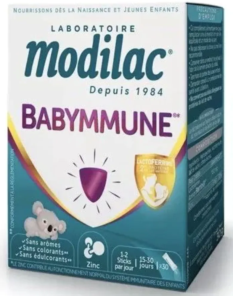 Babymmune Modilac - boite de 30 sticks