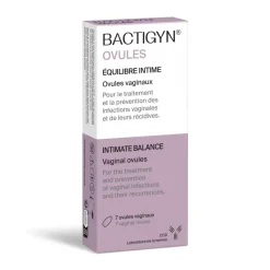 Bactigyn Equilibre intime Ccd - boîte de 7 ovules vaginaux