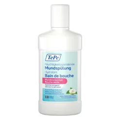 Bain de bouche hydratant bouche sèche pomme/menthe douce TePe - flacon de 500ml