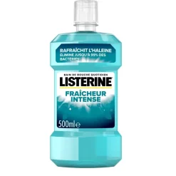 Bain de bouche quotidien fraîcheur intense Listerine - flacon de 500ml