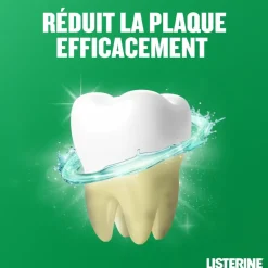 Bain de bouche quotidien total care dents et gencives mente fraîche Listerine - flacon de 500ml