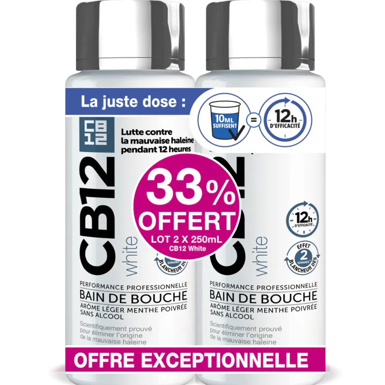 Bain de bouche White CB12