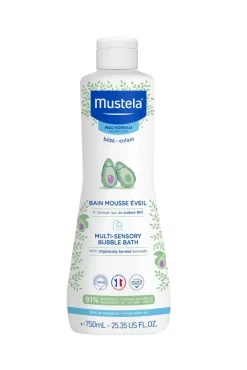 Bain mousse éveil Mustela bébé - flacon de 750 ml