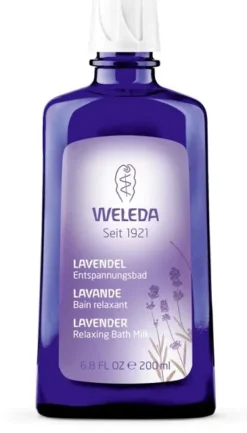 Bain relaxant à la lavande Weleda - flacon de 200 ml