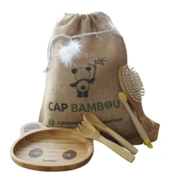Bambin box Cap Bambou - coffret contenant 3 produits