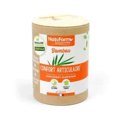 Bambou Tabashir Ecoresponsable Nat&Form - Boite de 60 gélules