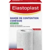 Bande de contention cohésive sans latex Elastoplast - bande de 10cm x 3,5m coloris blanc